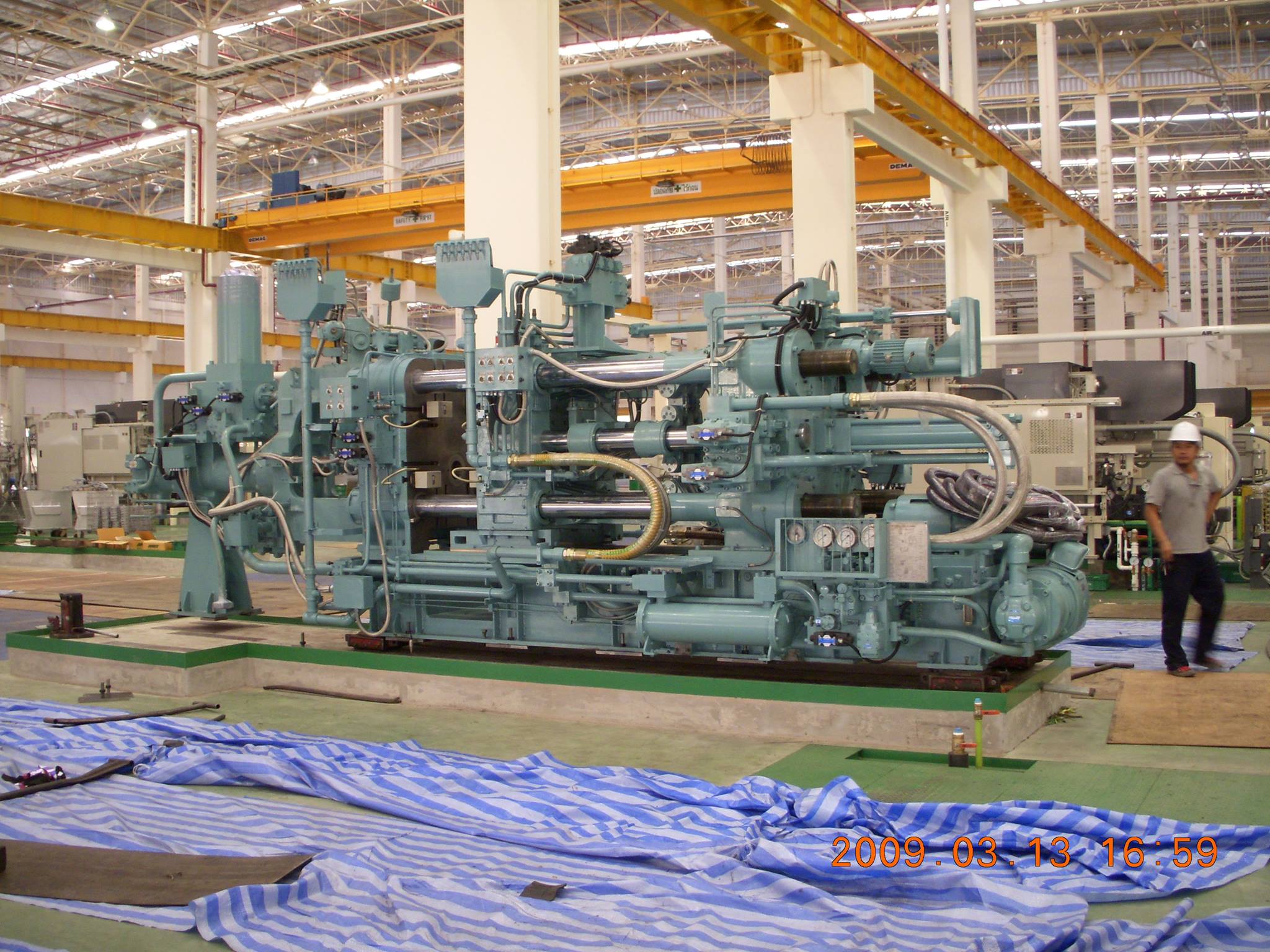 ALUMINUM CASTING MACHINE INSTALLATION SERVICE